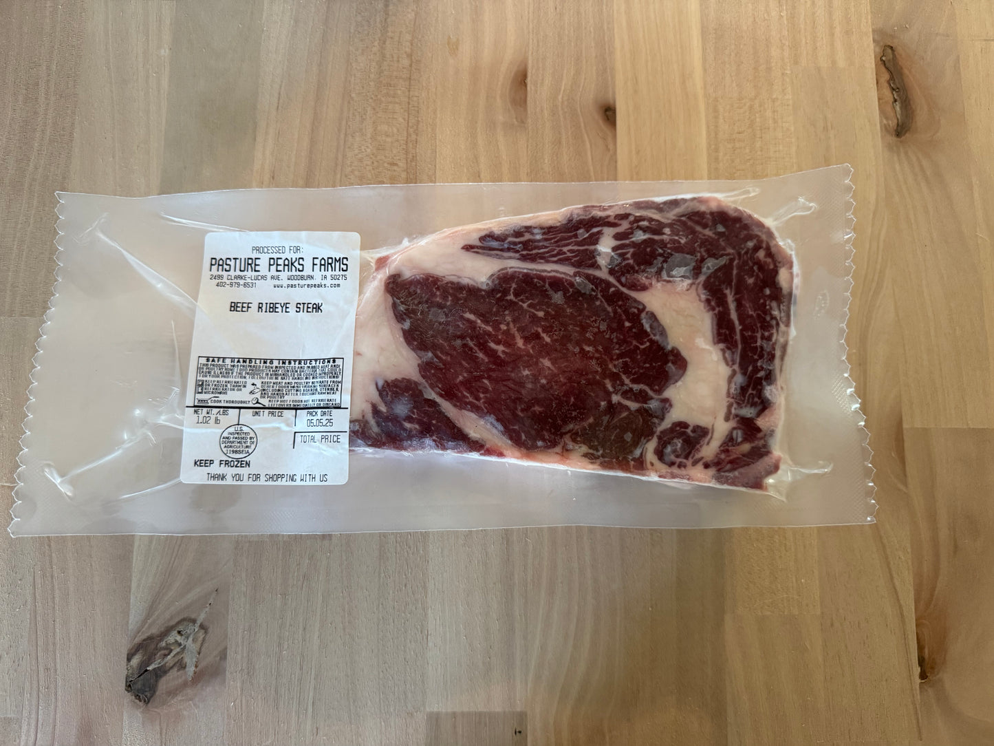 Boneless Ribeye steak